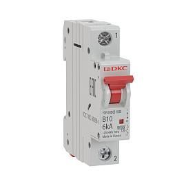 Выключатель автоматический 5А 1П однополюсный характеристика D 6kA YON MD63-1D5-6 DKC от поставщика КабельСпецСтрой