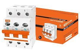 Выключатель нагрузки ВН-32 3п 20А на DIN-рейку TDM (SQ0211-0022) от поставщика КабельСпецСтрой