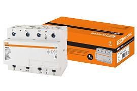 Контактор модульный КМ100/4-100 2НО;2НЗ TDM от поставщика КабельСпецСтрой