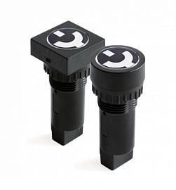 Индикатор положения выключателя, винт. подкл., уст.размер 22/30, круг., желтый 230В, AP0S23DY230 DKC от поставщика КабельСпецСтрой