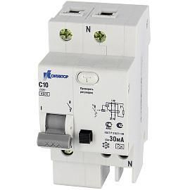 Выключатель автоматический дифференциального тока АВДТ 16А (1P+N) двухполюсный характеристика C 4,5kA Idn-30мА тип A АВДТ-063Про 7000671 Контактор от поставщика КабельСпецСтрой
