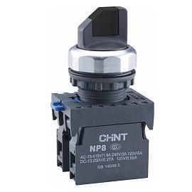 Переключатель с возвратом NP8-10X/22 без подсветки, черный 1НО IP65 578776 CHINT от поставщика КабельСпецСтрой Переключатель с возвратом NP8-10X/22 без подсветки, черный 1НО IP65 578776 CHINT от поставщика КабельСпецСтрой