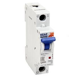 Выключатель автоматический 6А 1П однополюсный характеристика Z 6кА BM63 OptiDin 261215 КЭАЗ от поставщика КабельСпецСтрой