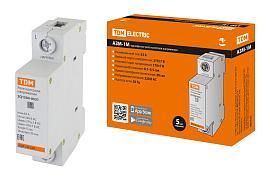 Реле напряжения 1ф серии АЗМ 1-модуль 63А-220В TDM от поставщика КабельСпецСтрой