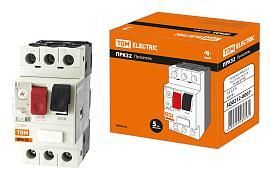 Пускатель ПРК32-2,5 In=2,5A Ir=1,6-2,5A Ue 660В SQ0212-0007 TDM от поставщика КабельСпецСтрой