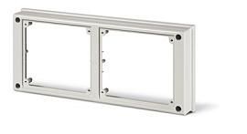 DKC DIS6741200 Крышка 150х328х45 на 2 поста с основанием 136х125 мм от поставщика КабельСпецСтрой DKC DIS6741200 Крышка 150х328х45 на 2 поста с основанием 136х125 мм от поставщика КабельСпецСтрой