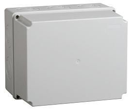 Коробка КМ41273 распаячная для о/п 240х195х165 мм IP44 (RAL7035, кабельные вводы 5 шт) от поставщика КабельСпецСтрой Коробка КМ41273 распаячная для о/п 240х195х165 мм IP44 (RAL7035, кабельные вводы 5 шт) от поставщика КабельСпецСтрой