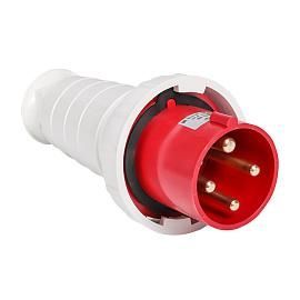 Вилка кабельная силовая переносная 034 3Р+РЕ 63А 380В IP67 (ps-034-63-380) EKF от поставщика КабельСпецСтрой