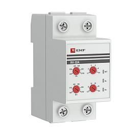 Реле напряжения RV-32A (сквозное подкл.) EKF PROxima от поставщика КабельСпецСтрой