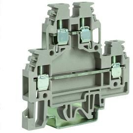 DKC ZDS123GR DAS.4/LI/GR двухуровневый зажим с интегрированным эл.компонентами от поставщика КабельСпецСтрой