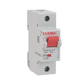 Выключатель автоматический 125А 1П однополюсный характеристика C 15kA YON MD125-1C125 DKC от поставщика КабельСпецСтрой