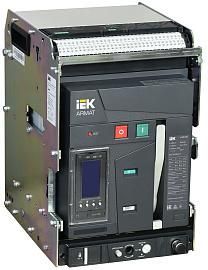ARMAT Воздушный автоматический выключатель выдвижного исполнения 3P типоразмер A 66кА 1250А расцепитель TT с комплектом аксессуаров 220В: мотор привод независимый расцепитель катушка отключения IEK от поставщика КабельСпецСтрой