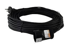 Удлинитель-шнур силовой народный ПВС 2200 Вт с/з, 50м, штепс. гнездо от поставщика КабельСпецСтрой