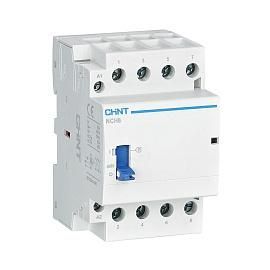 Контактор модульный с ручным управлением NCH8-20M/04 AC220-240V 50/60Hz (R) 257472 CHINT от поставщика КабельСпецСтрой Контактор модульный с ручным управлением NCH8-20M/04 AC220-240V 50/60Hz (R) 257472 CHINT от поставщика КабельСпецСтрой