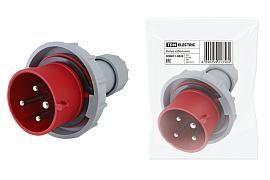 Вилка кабельная силовая IP67 32А 3Р+РЕ 380В SQ0611-0023 TDM от поставщика КабельСпецСтрой