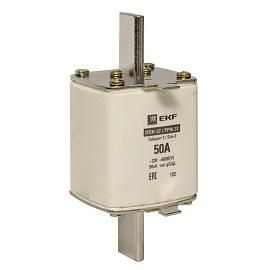 Плавкая вставка ППН-37 400/50А габарит 2 fus-37/400/50 EKF PROxima от поставщика КабельСпецСтрой