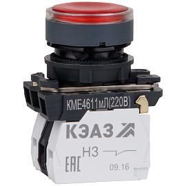 Кнопка управления КМЕ4611мЛ 220В красная 1но+1нз цилиндр индикатор IP65 248251 КЭАЗ от поставщика КабельСпецСтрой Кнопка управления КМЕ4611мЛ 220В красная 1но+1нз цилиндр индикатор IP65 248251 КЭАЗ от поставщика КабельСпецСтрой