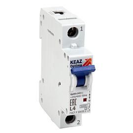 Выключатель автоматический 1А 1П однополюсный характеристика Z 6kA BM63 OptiDin 260568 КЭАЗ от поставщика КабельСпецСтрой