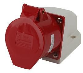 Розетка кабельная силовая стационарная наружная 125 3Р+РЕ+N 32А 380В R(OUT)-32-3P-PE-N-IP44 Б0032879 ЭРА от поставщика КабельСпецСтрой