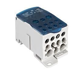 Блок распределительный на DIN-рейку РБ-400 1П 400А (1x185/2x35+5x16+ 4x10) 081-07-05 HLT от поставщика КабельСпецСтрой